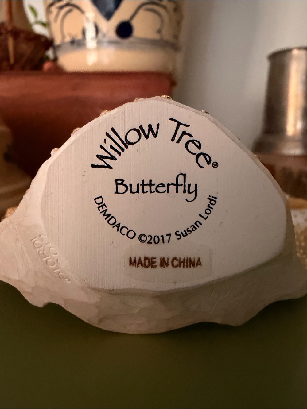 Willow Tree Collectible Butterfly Figurine, New in Box - Picture 4 of 7